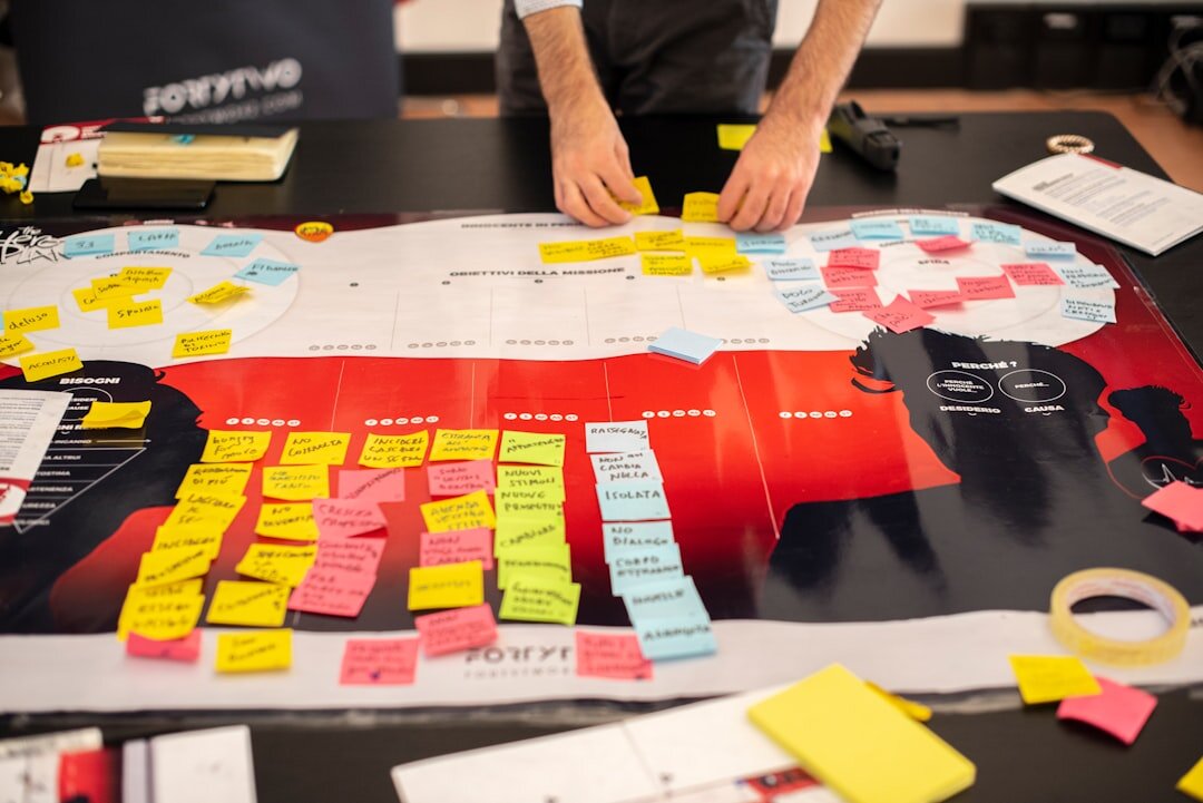 design workshop with leaders
